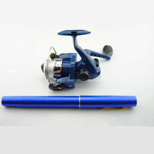 1M Portable Mini <strong>Pen</strong> Pocket Gift <strong>Fishing</strong> <strong>Rod</strong> Spinning Wheel <strong>Pen</strong> <strong>Rod</strong> Set With Free <strong>Fishing</strong> Line - Product Image 6