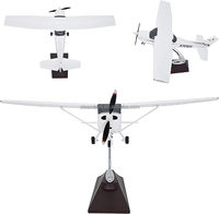 Modèle d'avion en résine populaire Cessna 172 Skyhawk Skylane de 28 cm, idéal pour l'entraînement des étudiants, avion de chasse, cadeau