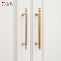 Poignées de meuble modernes de luxe en alliage d'aluminium pour armoire, commode, tiroir, cuisine, chambre à coucher, décoration intérieure