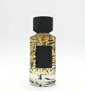 Perfume con Tapa de Madera Estampada en Oro |   Fragancia Árabe de Lujo de 100 ml |   Eau de Parfum de Larga Duración para Mujer y Hombre - Product Image 4