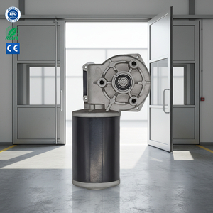 มอเตอร์ประตูบานเลื่อนแบบแปรงอุตสาหกรรม 63 มม. ระบบขับเคลื่อนแบบกังหัน แรงบิดสูง 4-6.5 นิวตันเมตร ป้องกันน้ำหยด สำหรับทางเข้าคลังสินค้าและโรงงาน - Product Image 1