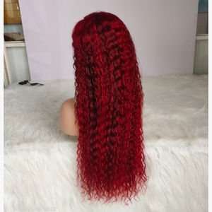 Perruque Lace Front <span class=keywords><strong>de</strong></span> cheveux humains bouclés P99j <span class=keywords><strong>couleur</strong></span> d'insecte vague d'eau perruque <span class=keywords><strong>de</strong></span> cheveux humains Full Hd Transparent Lace Frontal perruque - Product Image 1