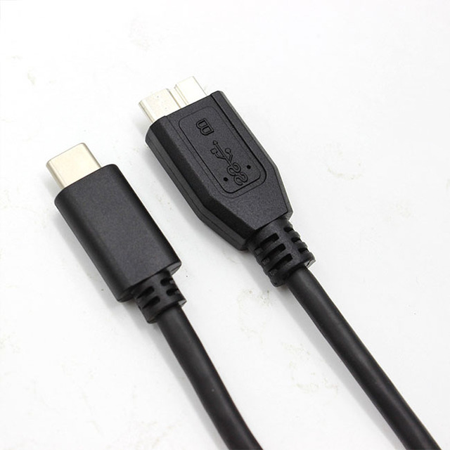 Type C to Micro USB 3.0 Data Cable for Hard Drive HDD