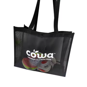 ถุงผ้าไนลอนสะพายไหล่ขนาดใหญ่ใช้ซ้ำได้สำหรับร้านขายของชำชายหาดฤดูร้อนโลโก้ออกแบบได้ตามต้องการ - Product Image 5