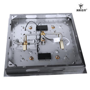 Cabezal de Ducha LED Multifuncional de 60x60 cm, Preinstalado y Oculto, de Acero Inoxidable, con Rociador de Lluvia para Accesorios de Baño - Product Image 4