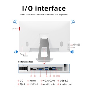 Computadora de escritorio OEM de fábrica, PC todo en uno, computadora con procesador 6th Core I7 I5 I3, PC todo en uno - Product Image 2