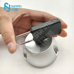 Synmel <span class=keywords><strong>EAS</strong></span> 58kHz 8.2MHz Đen ABS an ninh Pad khóa tag không thể phá vỡ chống trộm thẻ từ cho hành lý thể thao hàng hóa lưu trữ - Product Image 3