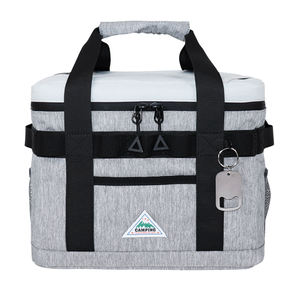 กระเป๋าเก็บความเย็นแบบพับได้ขนาดใหญ่ สำหรับใส่กระป๋อง เหมาะสำหรับปิกนิก ชายหาด ทำงาน หรือเดินทาง - Product Image 6