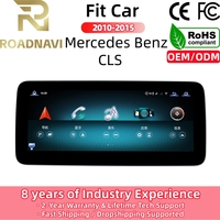Système de navigation Android HD double système RoadNavi pour Mercedes-Benz CLS 2010-2015, lecteur multimédia vidéo, CarPlay sans fil, GPS