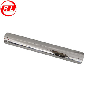 <span class=keywords><strong>Simple</strong></span> de Mur D'OEM Cheminée Cheminée En Acier Inoxydable Argent De Tuyau Droit - Product Image 6