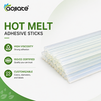 Bâton de colle thermofusible EVA 7 mm 11 mm transparent pour bricolage, artisanat, travail du bois, construction, emballage, adhésif pour pistolet à colle thermofusible