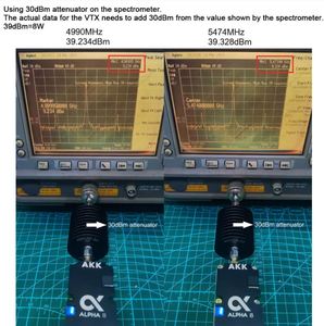 Transmisor de Video FPV AKK Alpha 8 8W VTX - 4.9-5.8GHz 80CH 8W 5W 3W 1W con Potencia Conmutable - Product Image 5