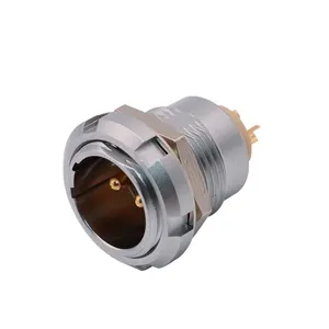 Good Price Shenzhen Manufacturer 2pin Male FAG.2B.312 M15 Vacuum Sealed Air-tight And Power socket Push Pull Connector