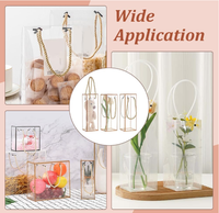 Boîtes à dragées en PVC transparent, forme cube, recyclables, robustes, durables, personnalisables, pour mariage, fête, emballage cadeau, protection UV