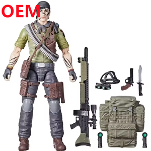 Figuras de Acción Coleccionables de Soldados de Juguete de Plástico PVC de Dibujos Animados Ecológicos Personalizados OEM para Niños - Product Image 2