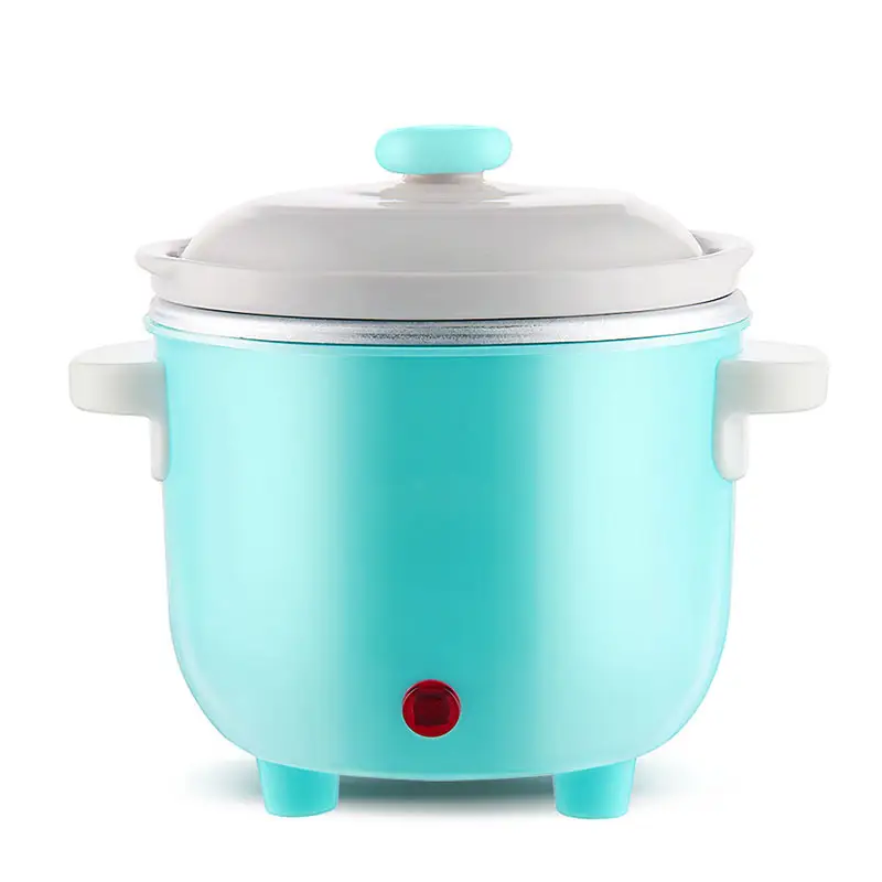 Mini cuiseur à riz électrique de 0,6 L pour l'alimentation de bébé avec pot intérieur électrique en céramique et aluminium et acier inoxydable