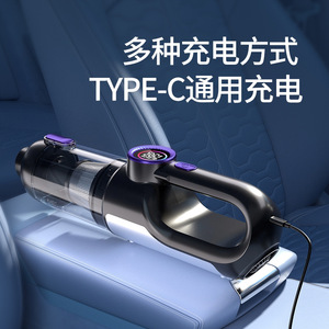 Aspirateur de voiture sans fil portatif 120W rechargeable avec moteur sans balais, aspiration et soufflage portables pour utilisation automobile - Product Image 5