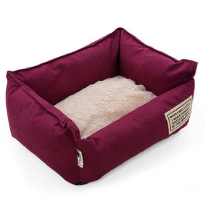 OEM Winter Neues Katzennest Quadratisches Nest Haustierzubehör Lagerverkauf Haustierbett Haustiersofa Stoff Luxus-Haustierbett Modernes Hundebett - Product Image 4