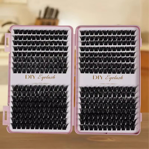 Eyelash Extension <b>Kit</b> - Individual Eyelash Set, D-<b>Roll</b>, Multiple Lengths, Odorless, Easy to Apply for Home Makeup - Product Image 5