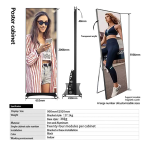 P3 trong nhà 640x1920 dẫn Áp phích Màn hình hiển thị - Product Image 4