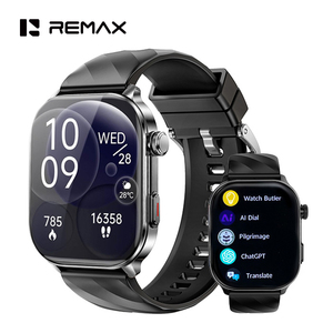 Montre connectée Remax AI, étanche IP68, écran AMOLED 2,04 pouces, suivi d'activité, montre de fitness avec moniteur de fréquence cardiaque et de sommeil - Product Image 1