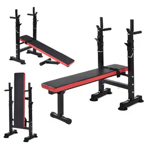 adjustable weights lifting bench press squat power rack for home gym equipment folding custom weight bench