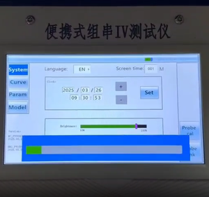 Analyseur portable <span class=keywords><strong>de</strong></span> courbes I-V photovoltaïques pour panneaux solaires, testeur <span class=keywords><strong>de</strong></span> courbes I-V et P-V, équipement <span class=keywords><strong>de</strong></span> test <span class=keywords><strong>de</strong></span> modules MPPT - Product Image 4