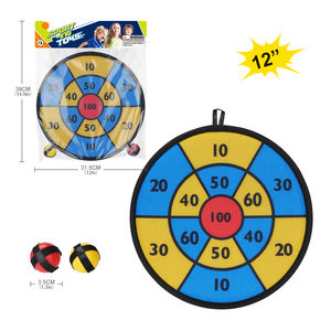 12 pollici in tessuto <span class=keywords><strong>per</strong></span> <span class=keywords><strong>bambini</strong></span> freccette <span class=keywords><strong>con</strong></span> palline appiccicose Sport interattivi gioco <span class=keywords><strong>per</strong></span> <span class=keywords><strong>bambini</strong></span> - Product Image 2