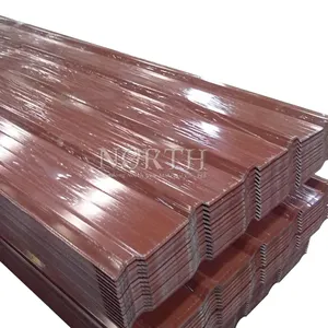 Tấm Lợp Mái Bằng Vật Liệu Xây Dựng Sgcc Dx51 Giá Tốt Nhất Tấm Lợp Mái Mạ Kẽm Ppgi Tấm Lợp Sóng PPGI PPGL Màu