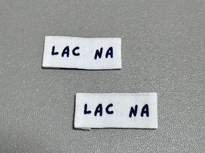 Chất lượng cao tùy chỉnh dệt nhãn thiết kế mới <span class=keywords><strong>Damask</strong></span> bông vải may nhãn màu đen biểu tượng tùy chỉnh thẻ - Product Image 3