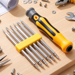 Multifunctional Screwdriver Set Cr-V Steel Bits Torx U Type Y Type Triangular Magnetic Nickel Plated For Household Repair - Product Image 2