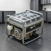 Groupe électrogène mobile insonorisé 10 kVA, 4x XGY-10, 400V/230V/220V, 50/60Hz, 24V CC, démarrage automatique, refroidissement par eau, 1800 tr/min, haute efficacité, 200A
