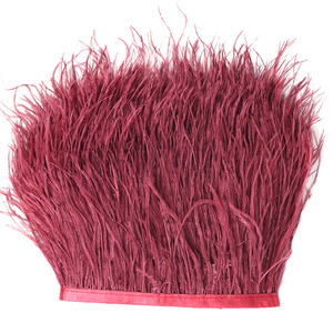 Franges et garnitures en <span class=keywords><strong>plumes</strong></span> <span class=keywords><strong>d</strong></span>'<span class=keywords><strong>autruche</strong></span> pour la couture et l'artisanat - Product Image 4