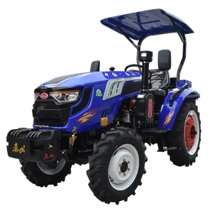 Tarım makineleri 4WD 35HP 40HP 45HP 50HP 60HP mini traktör kabinli