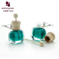 Kit Botol Diffuser Mobil yang Mudah Dipasang |   Botol Parfum Mobil Kaca 9ml/11ml/13ml dengan Penjepit Besi
