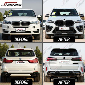 Conversión de modificación automática Facelift Refit Retrofit Old a New Body Kit para BMW <span class=keywords><strong>X5</strong></span> F15 2013-<span class=keywords><strong>2018</strong></span> Actualización a 2024 X5M G05 LCI - Product Image 2