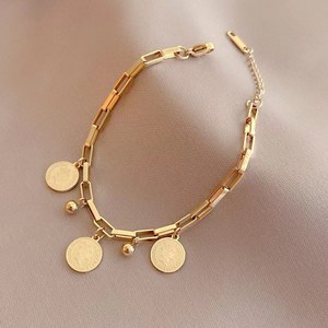 Bracelet hip hop en acier inoxydable pour femmes en gros Personnalité de la mode Tête de hip hop Premium Tête de vieil homme Bracelet à tête de roi - Product Image 6