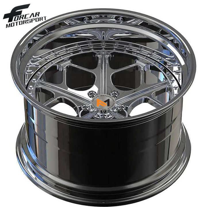 Chrome Deep Lip Concave 18-24 Inch Passenger Car Alloy Wheels