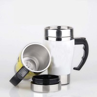 Tasse Thermos isolé en acier inoxydable, avec Logo personnalisé, pour le café, les voyages, à poser soi-même, ml
