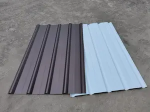 Guaranteed Quality 0.4mm 24 Gauge Color Coated Galvanized Steel Sheet Corrugated Steel Roofing And Wall Panel