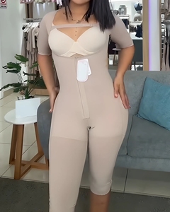 Femmes manches mi-longues ventre façonnage corps Shaper Fajas Reductoras Colombianas Post Slim femmes corps complet Shaper - Product Image 4