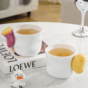 Taza de cerámica creativa Lelyi con mango de batata y melón dulce al por mayor Ins Cup - Product Image 4