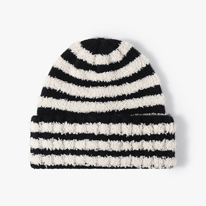 OEMJacquard Impreso Skully Beanie Argyle A cuadros a rayas Vaca Bordado personalizado Logo Cálido Sombrero <span class=keywords><strong>de</strong></span> <span class=keywords><strong>invierno</strong></span> - Product Image 3