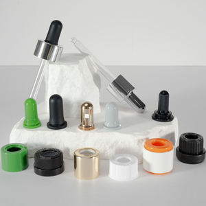 Envases <span class=keywords><strong>de</strong></span> <span class=keywords><strong>Vidrio</strong></span> Negro Esmerilado <span class=keywords><strong>de</strong></span> Lujo <span class=keywords><strong>de</strong></span> 40 ml, 30 ml y 50 ml, Cilíndricos y Gruesos, con Gotero Ancho para Suero Facial y Aceites Cosméticos - Product Image 5