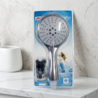 Pomme de douche à main en ABS, salle de bains, prix d'usine, avec tuyau et support