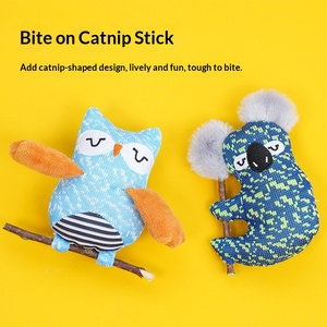 Juguete Masticable de Hierba Gatera con Diseño de Dibujos Animados para Gatitos - Palo para Masticar que Alivia el Aburrimiento y la Dentición - Product Image 3