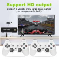 Console de jeu portable Topleo 4K Android TV Box avec manette de jeu rétro, consoles de jeux vidéo