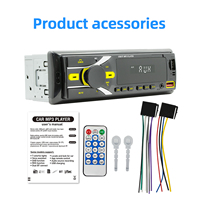 1 Din Car Fm Radio Rca Audio Subwoofer Sound Source Disk Card Reader Usb Mp3 Player Automotive Multi D3107 For Pioneer
