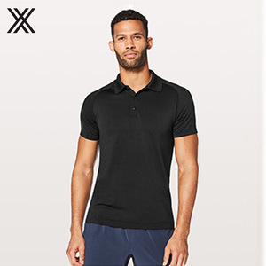 Rápido seco diseño de malla transpirable hombres <span class=keywords><strong>Polo</strong></span> T-Shirt - Product Image 5