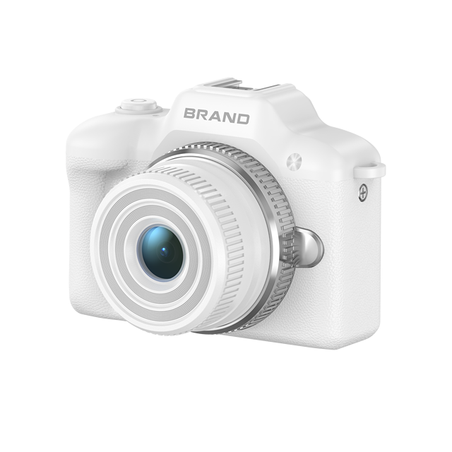 DC30 Classic DSLR Retro Mini Button-Shaped Camera 2MP CMOS Sensor MicroSD Support USB Recording 1080P HD Video 180 Wide Angle